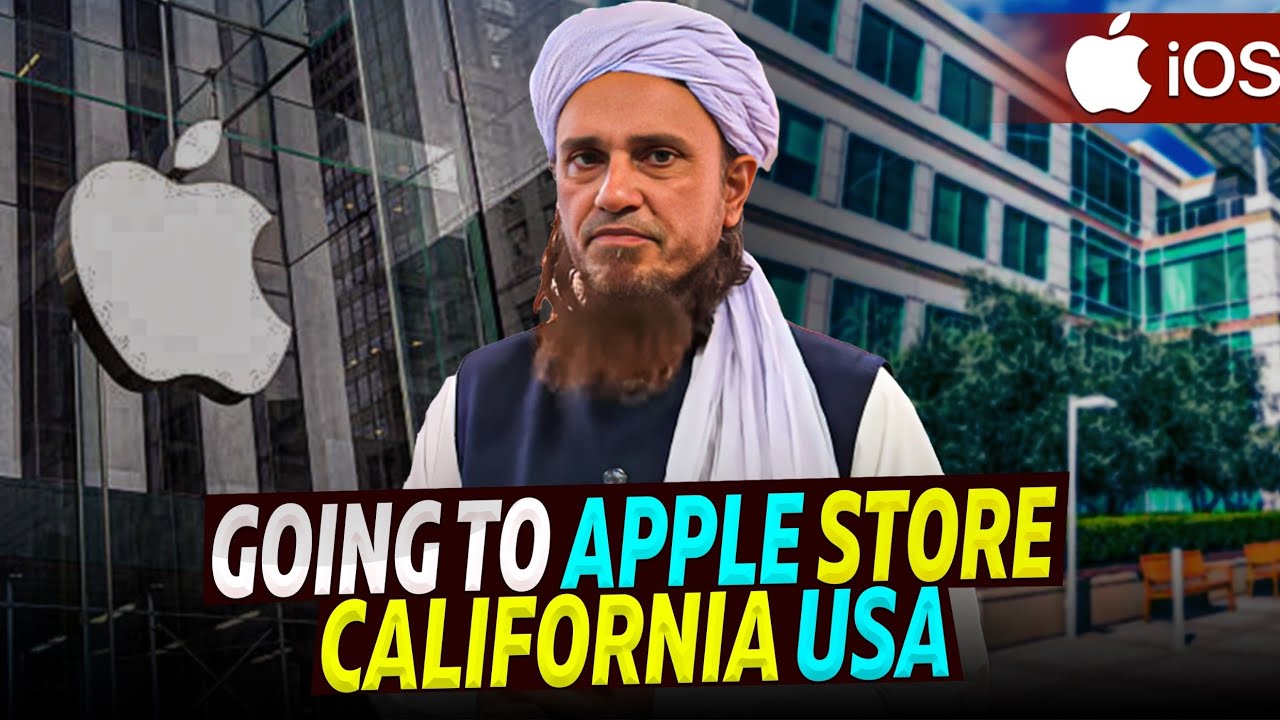Going To Apple Store California USA - Vlog | Mufti Tariq Masood Speeches 🕋