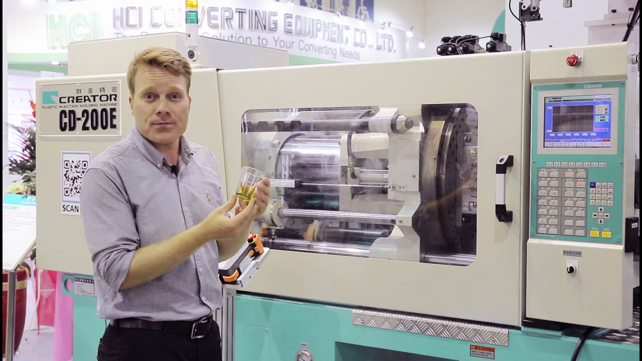Two Color Injection Molding Machine by Creator at Taipei Plas 2016