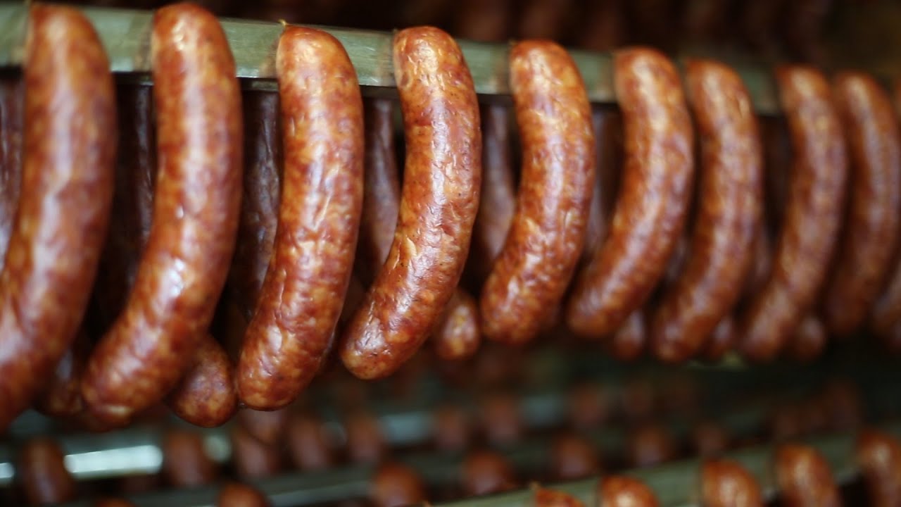 How Virginia Smoked Sausage is Made at Edwards