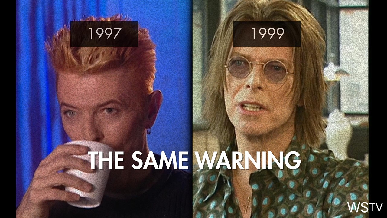 David Bowie called the internet an 