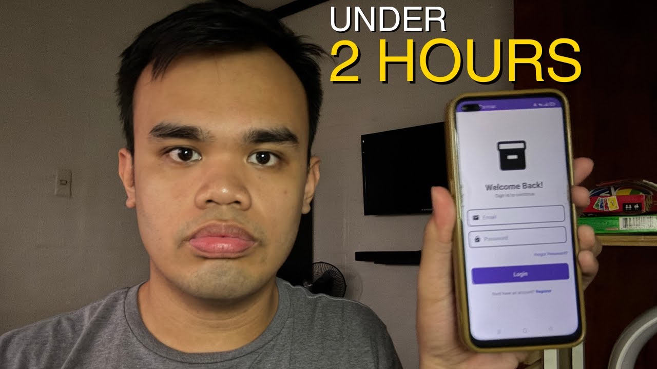 Attempting to make Android app in under 2 hours