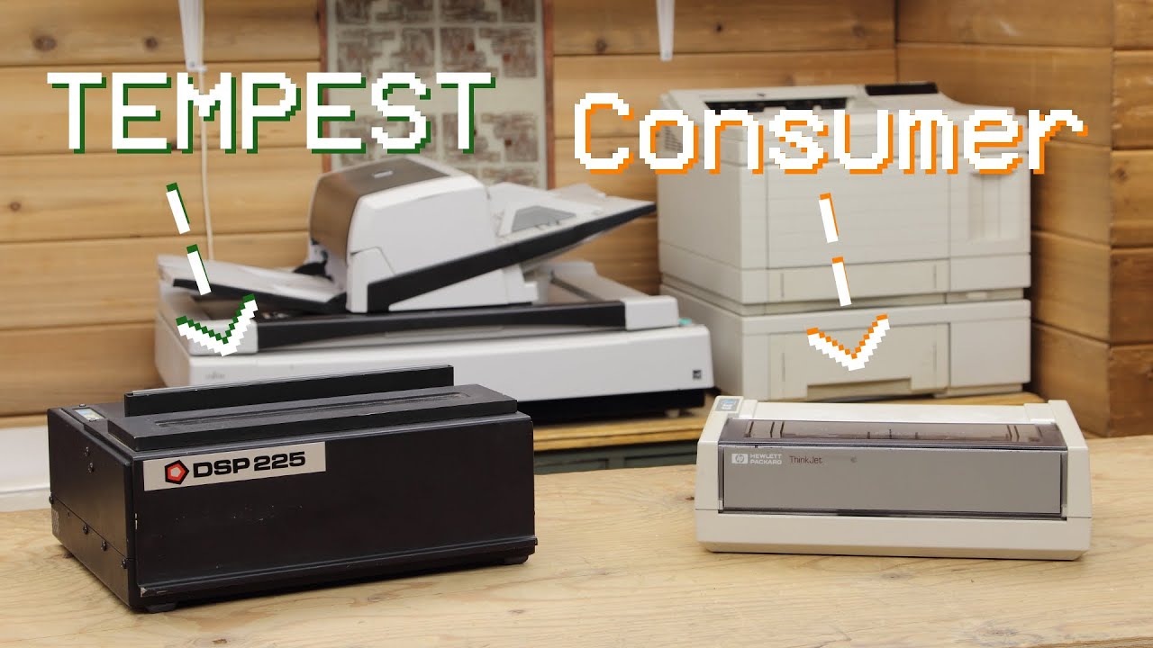 Datasec DSP-225 — это принтер HP ThinkJet, но в режиме TEMPEST.