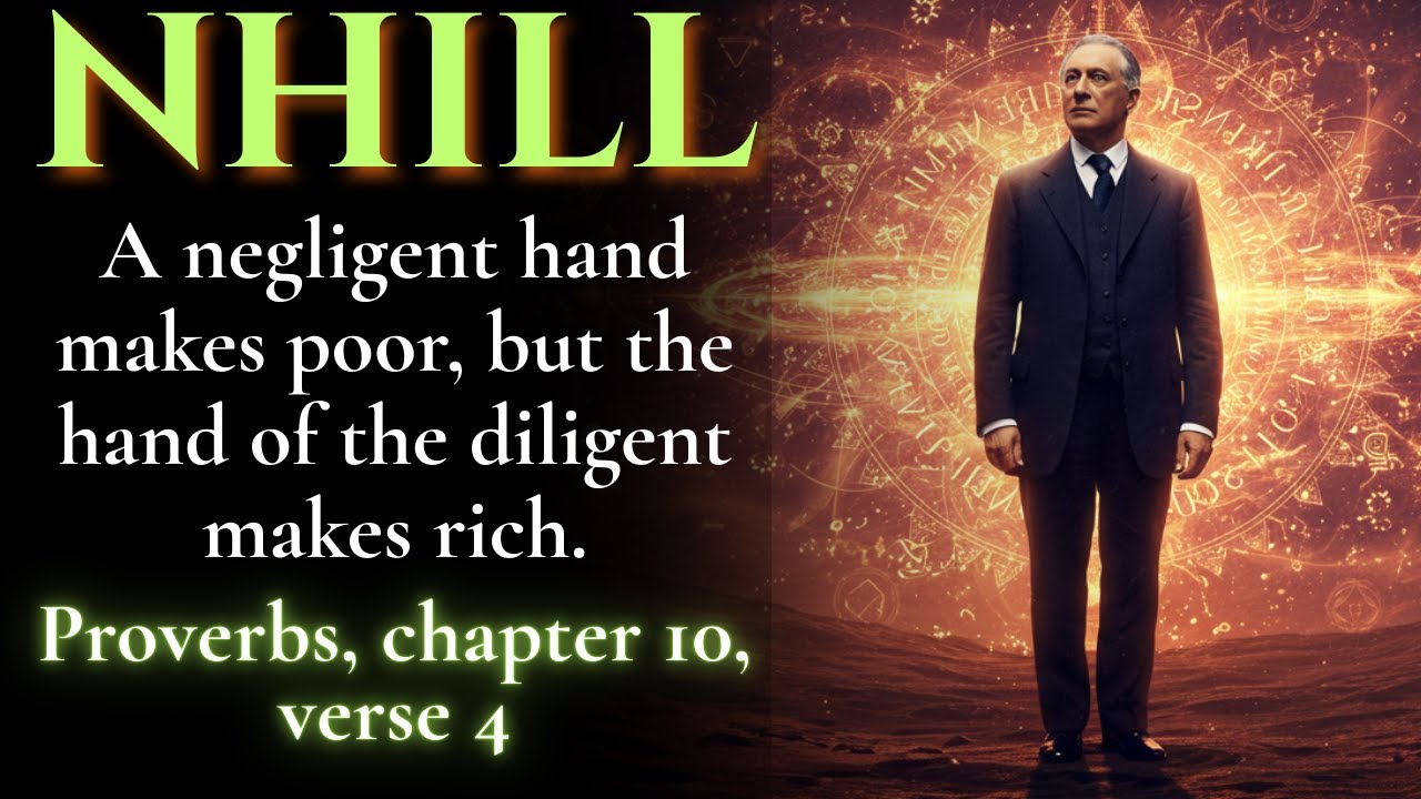 Proverbs 10 Explained Like Never Before: The Secret of Righteous Wealth | Napoleon Hill