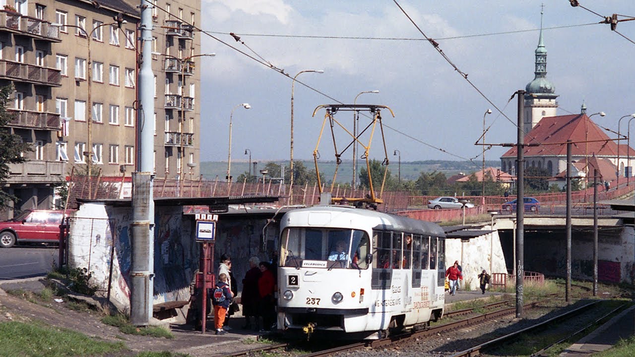 Straßenbahn Most–Litvínov (Brüx-Oberleutensdorf) 1993-2008