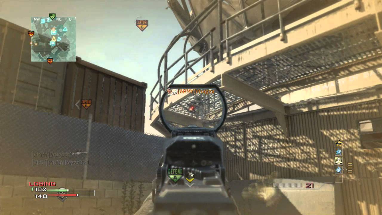 -cod mw3 M4A1 M.O.A.B DOMESSA