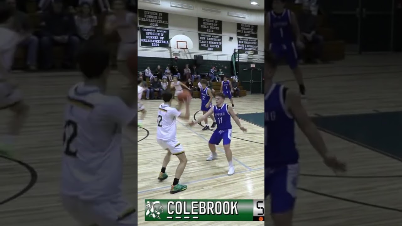 Cauller with the putback || #nhiaa #basketball