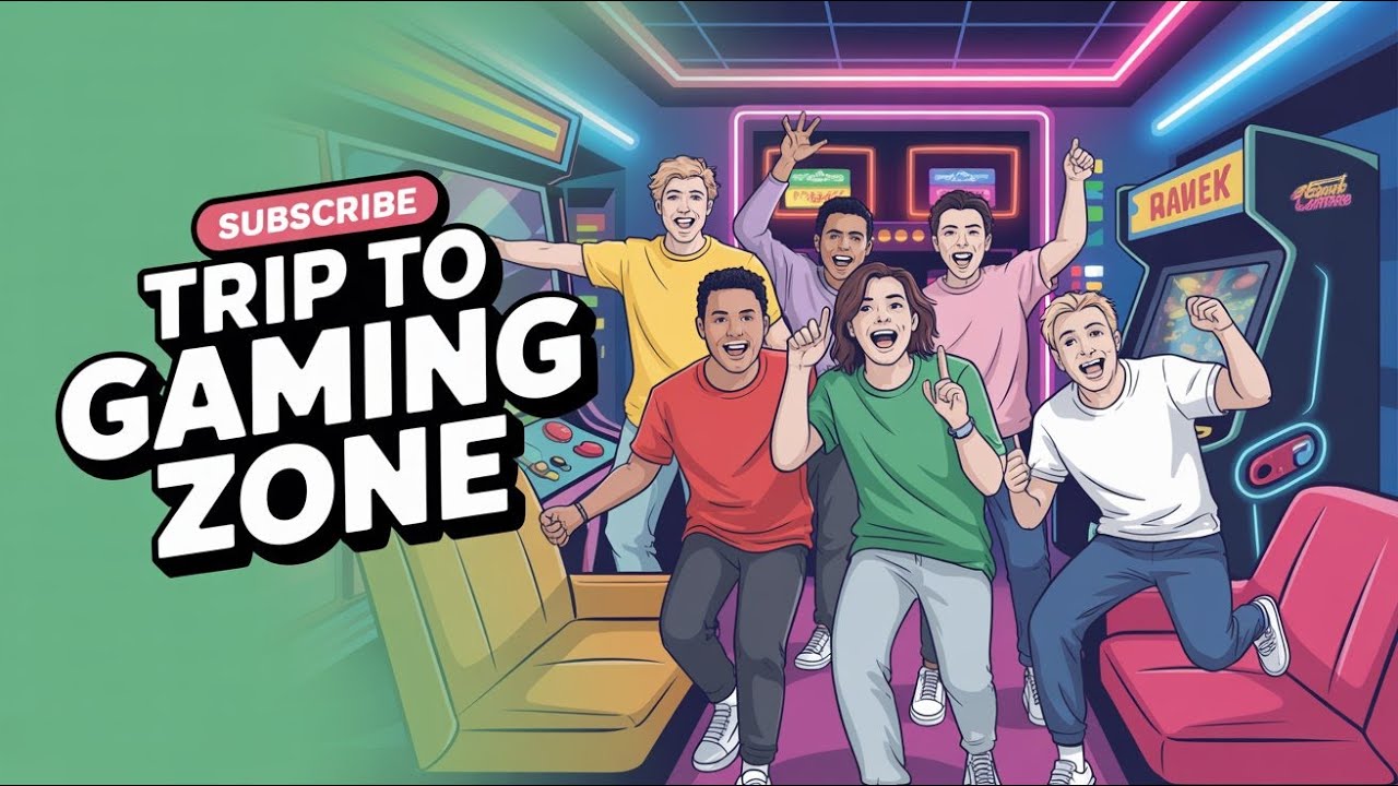 Trip to game zone in gandhidham #funblast #trend #viralvideo