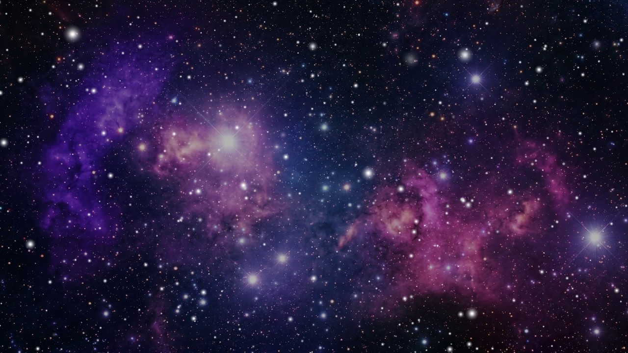 Space Background Live Wallpaper 4K Video - Flying Stars Loop -  Relaxing Space Screensaver - 1 Hour