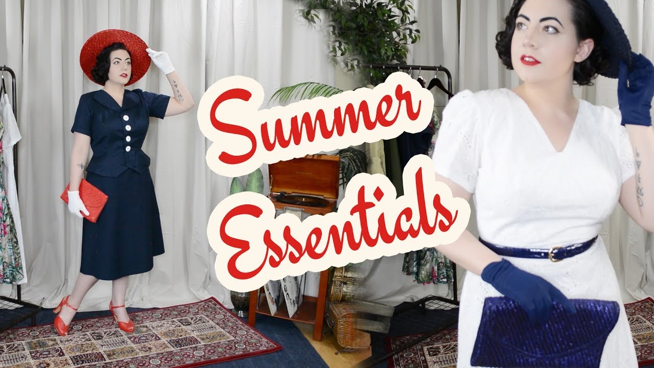 My Vintage Style Summer Essentials - Top 8 Summery Style Favorites