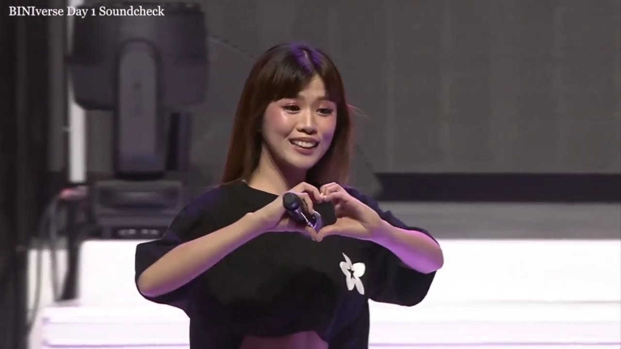 BINI 1st Solo Concert - BINIverse DAY 1 SOUNDCHECK