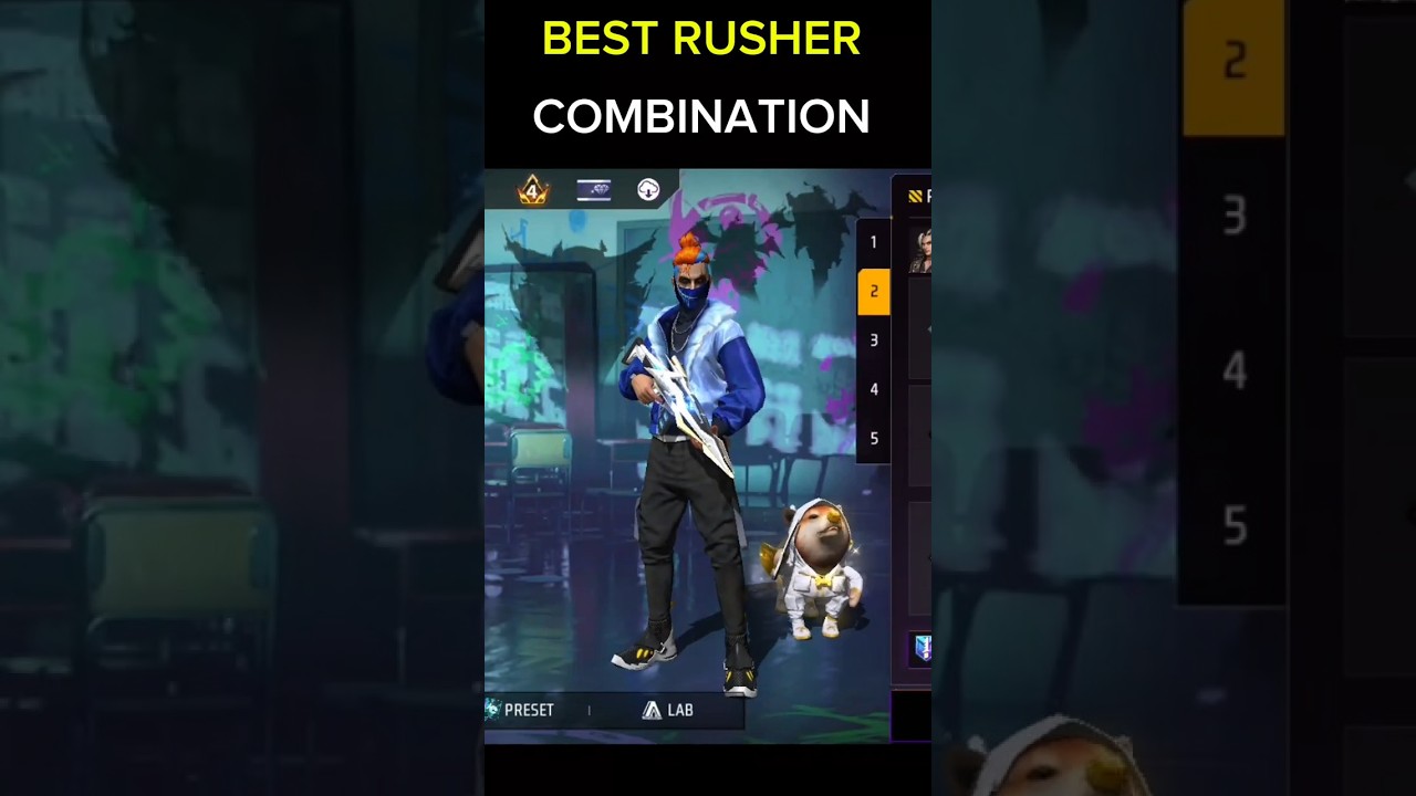 Deadly Rusher Combo 😱 Free Fire Domination!|| #FreeFireRusher