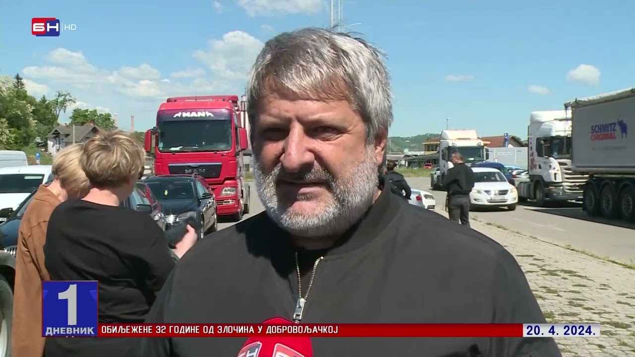 Na graničnom prelazu Karakaj, zvornički auto-prevoznici i špediteri održali protestni skup