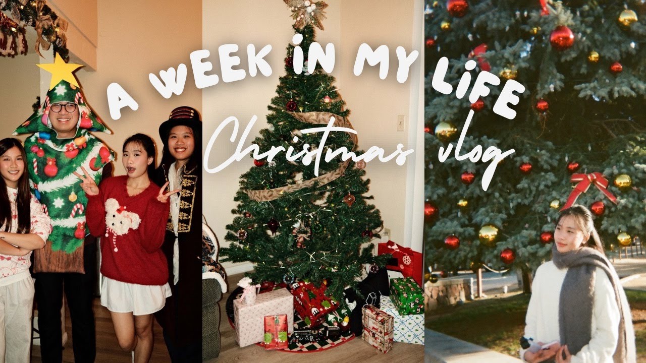|Daily vlog| : A cozy week in my life - gift shopping , gift exchange with friends & a Big Bear trip