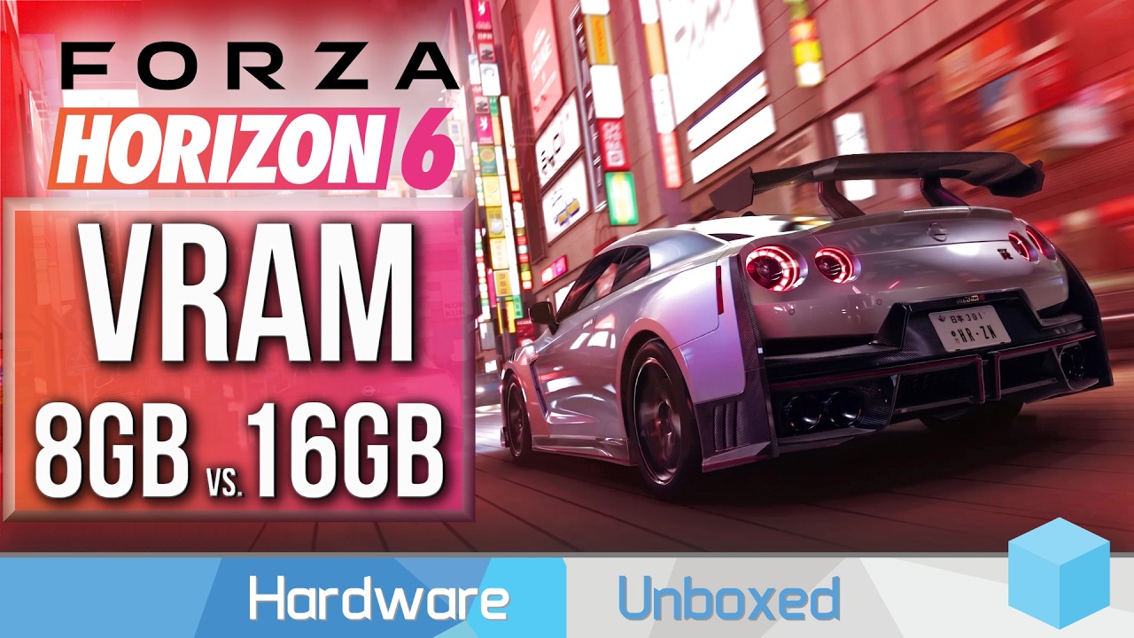 Forza Horizon 6: Another Disaster for 8GB GPUs?