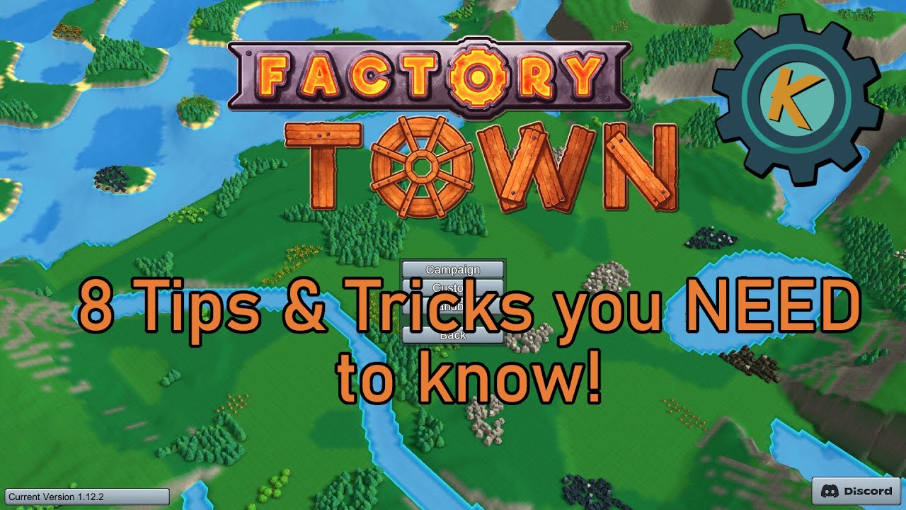 Factory Town - 8+ REVOLUTIONARY Tips & Tricks I Needed Before the Campaign!