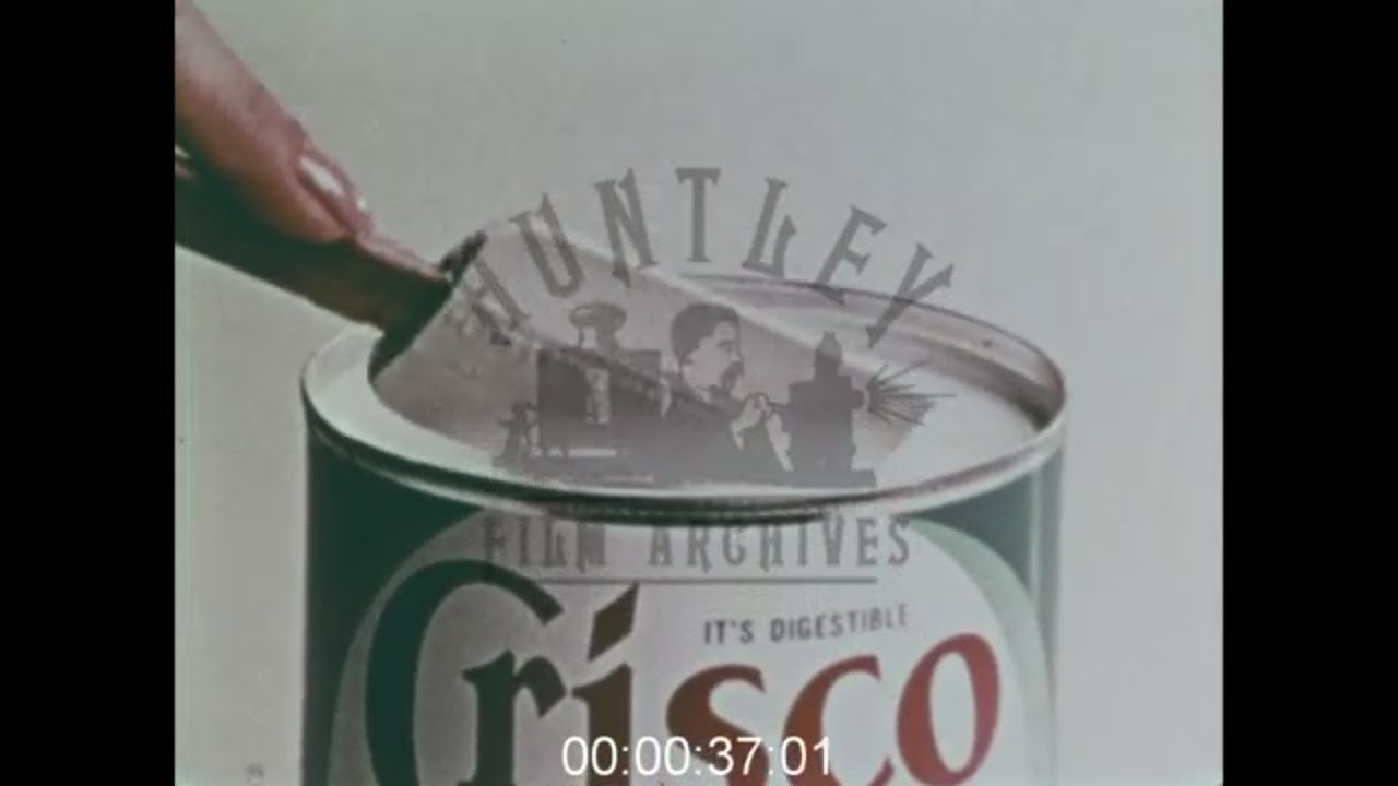 Sexist Advert for 'Crisco' Shortening, 1960s - Film 1091397