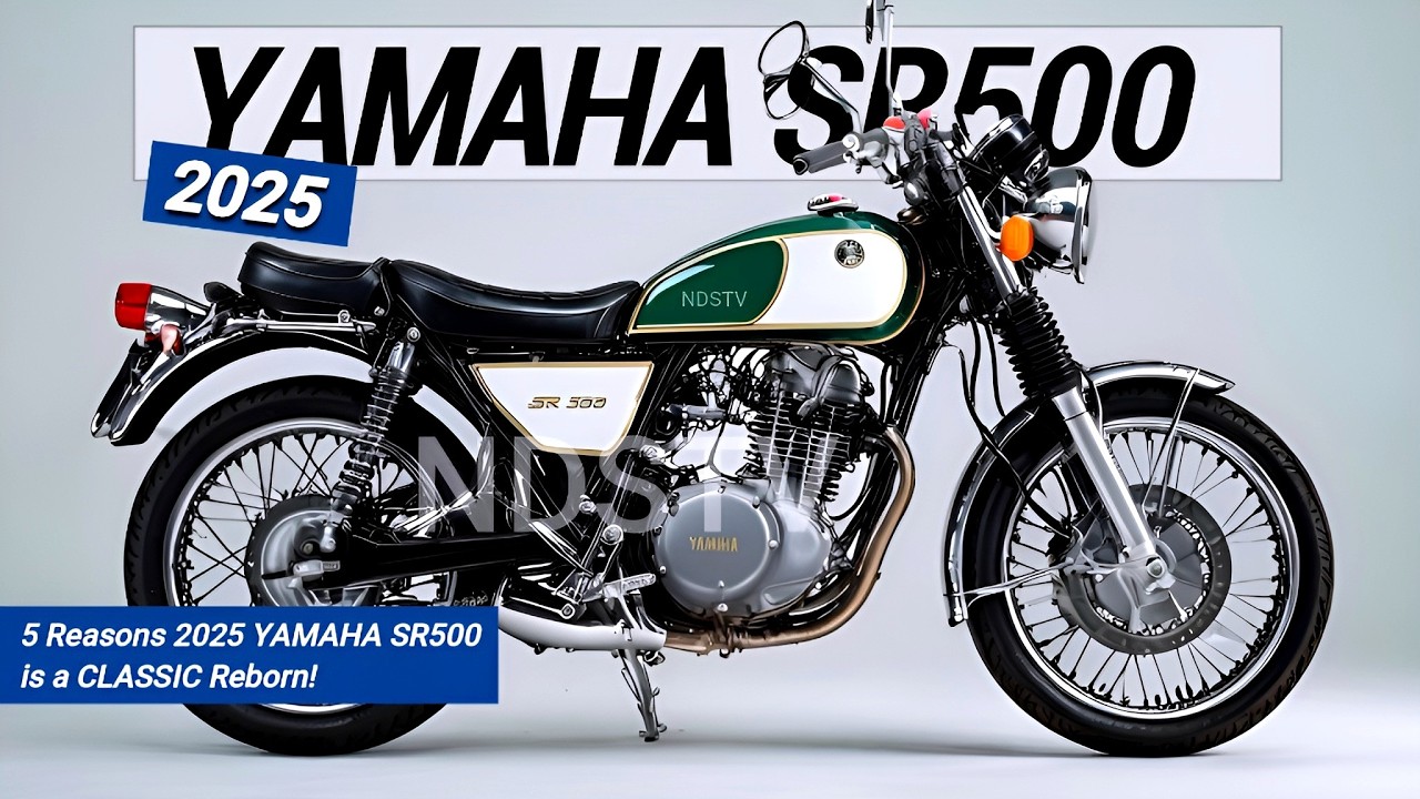 2025 YAMAHA SR500: 5 Reasons 2025 SR500 is a CLASSIC Reborn!