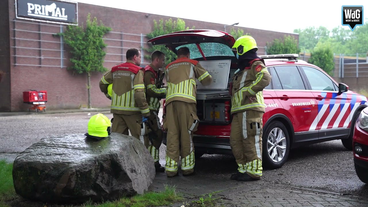 Grote brand in bedrijfspand Weert (GRIP 1)