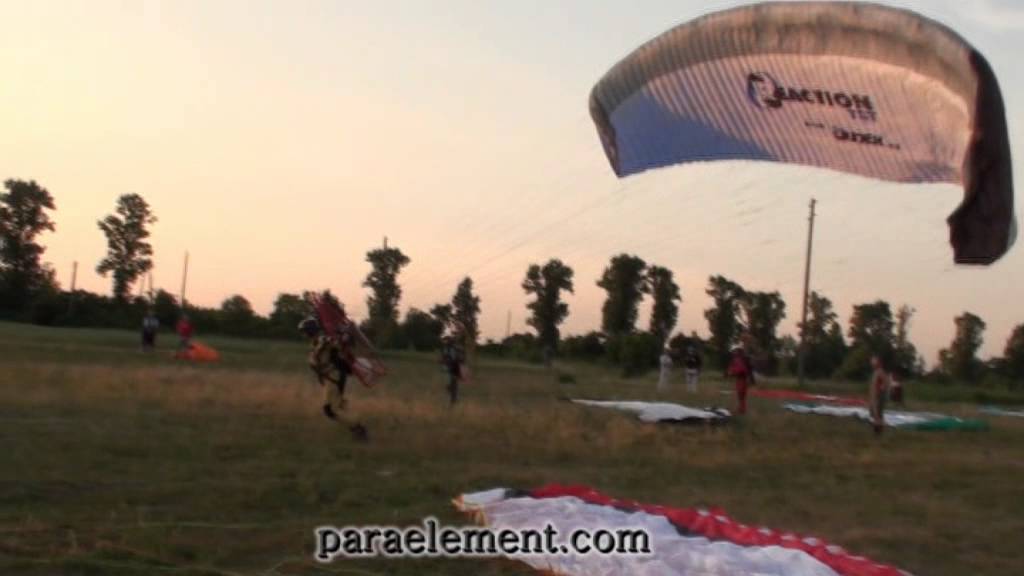 Paraelement SNAP + pilot 100kg + Dudek ReAction 29