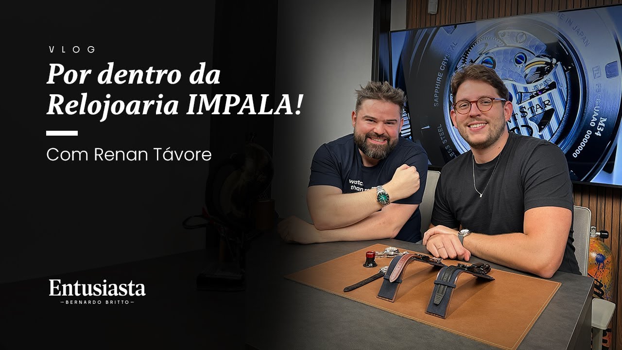 VLOG | Conhecendo a Relojoaria Impala! @Confraria do Relógio