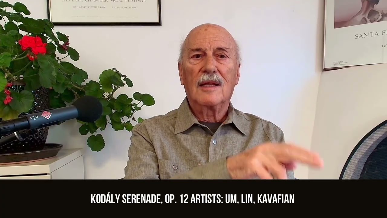 Insights: Program Notes with Marc Neikrug - July 22, 6 PM, DVOŘÁK & BERNSTEIN