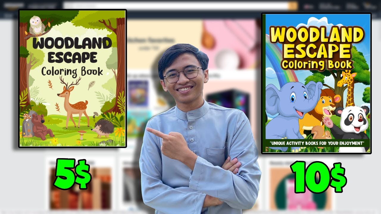 How I Create 2 Coloring Books For Amazon KDP