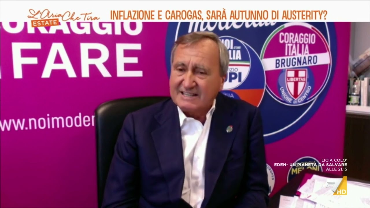 Caro energia, il sindaco di Venezia Brugnaro: 