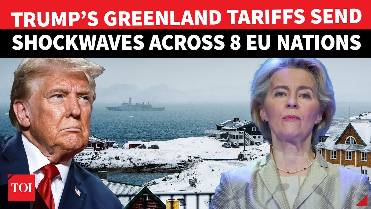 Trump&rsquo;s Greenland Grab In Action? US Slaps 8 EU Nations With 10% Tariffs | What Does It Mean?