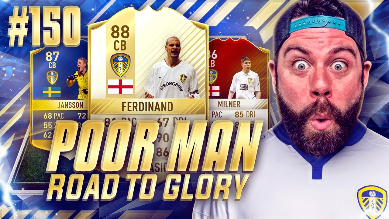 PAST AND PRESENT LEEDS UNITED SQUAD BUILDER!!!! Poor Man RTG #150 - FIFA 17 Ultimate Team