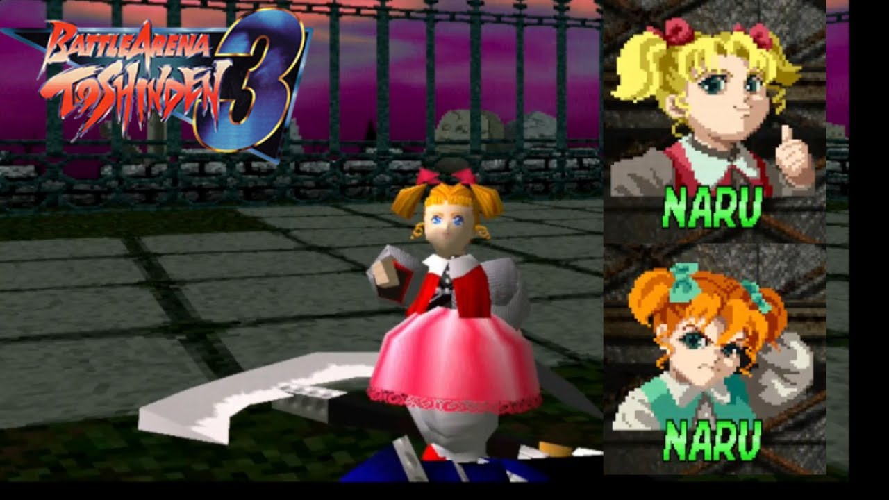 Battle Arena Toshinden 3 - Naru [PS1 - Sony Playstation]