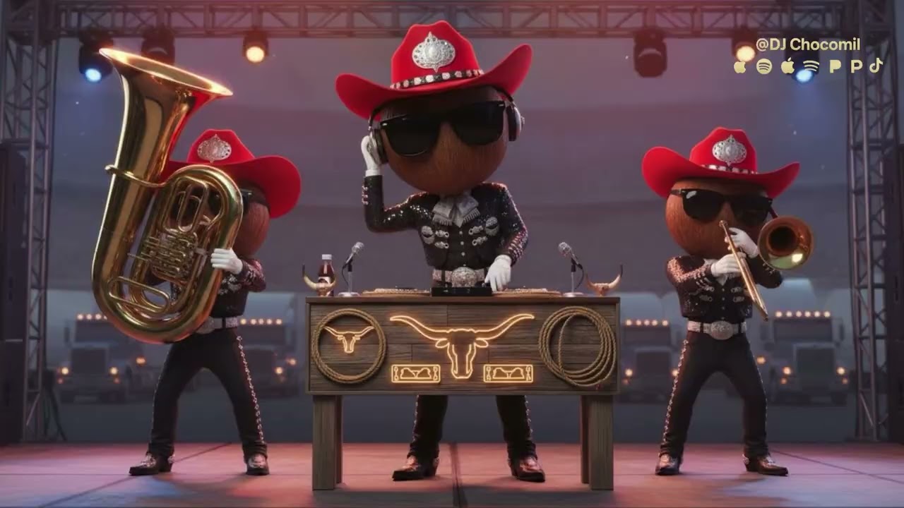 El Ritmo Huapangueño - DJ CHOCOMIL (Lyric Music Video)