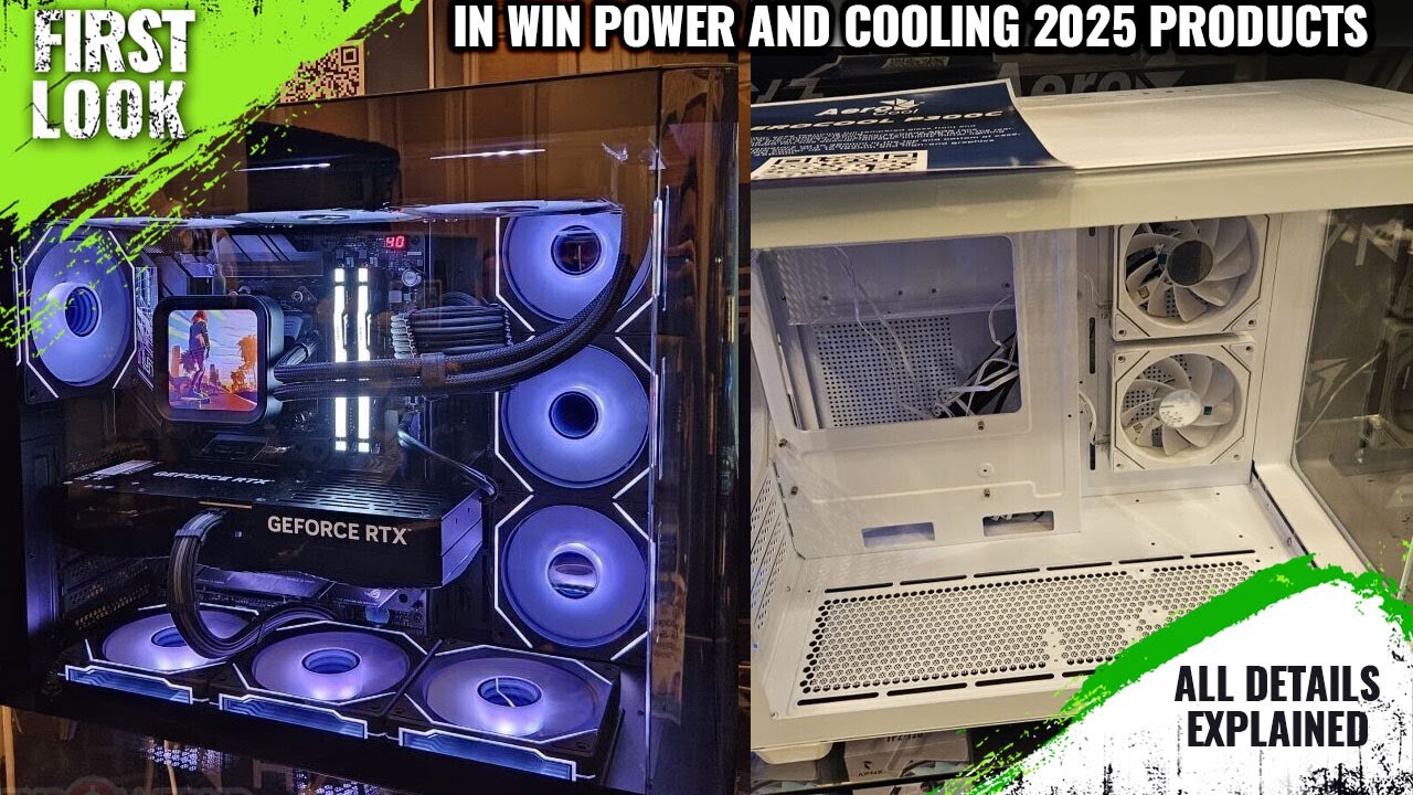 AeroCool P500C & P300C Compact Cases Showcased At CES 2025