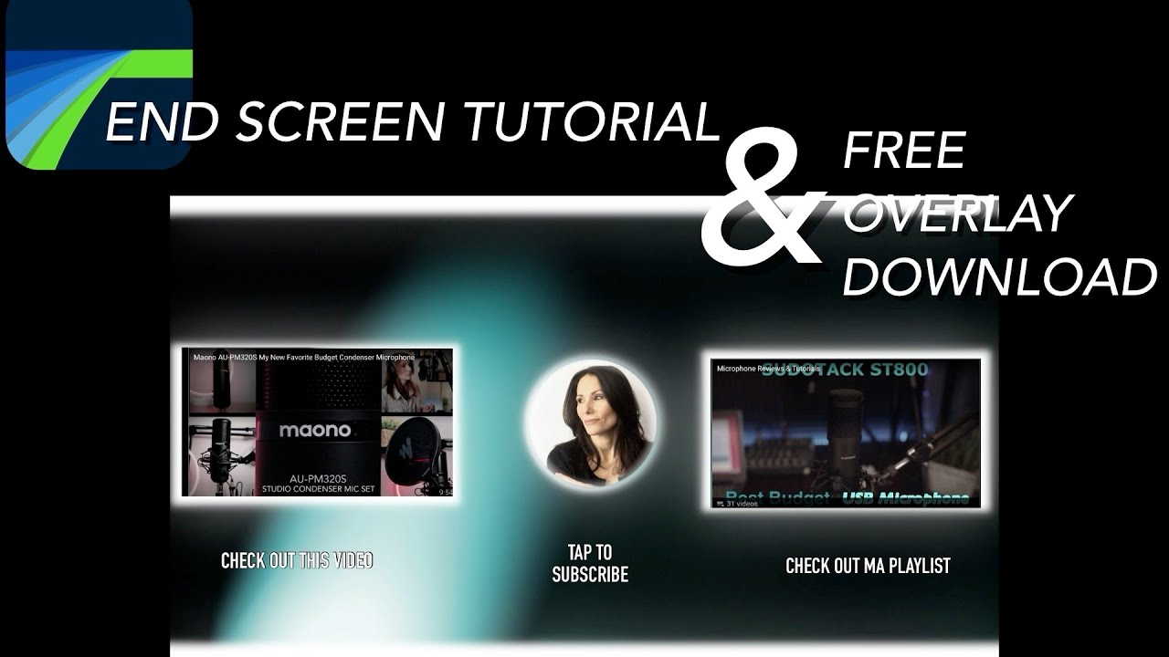 How To Make An End Screen In LumaFusion And Free Overlays