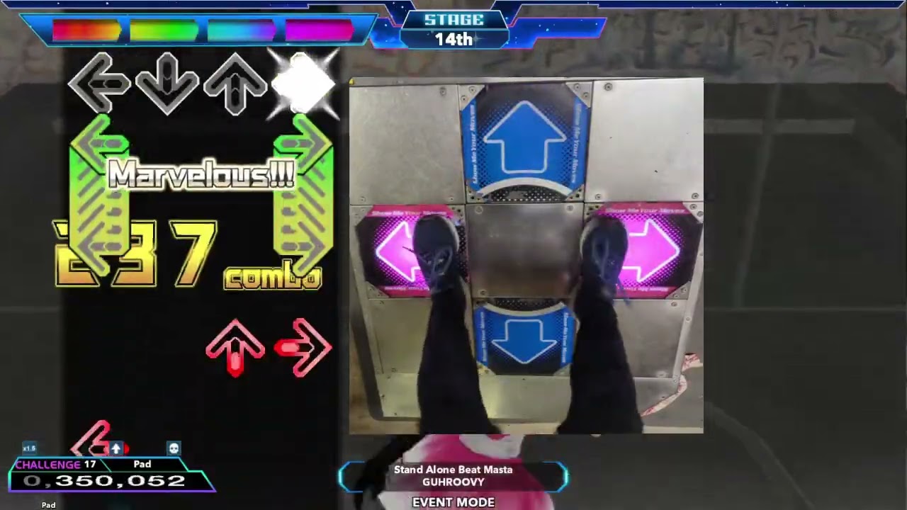 Stand Alone Beat Masta [CHALLENGE 17] 33 Perfects PFC [DDR]