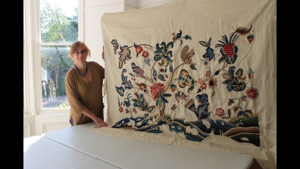Q&A Extra -  Video #7 - Setting up a large frame with Harriet Roberts