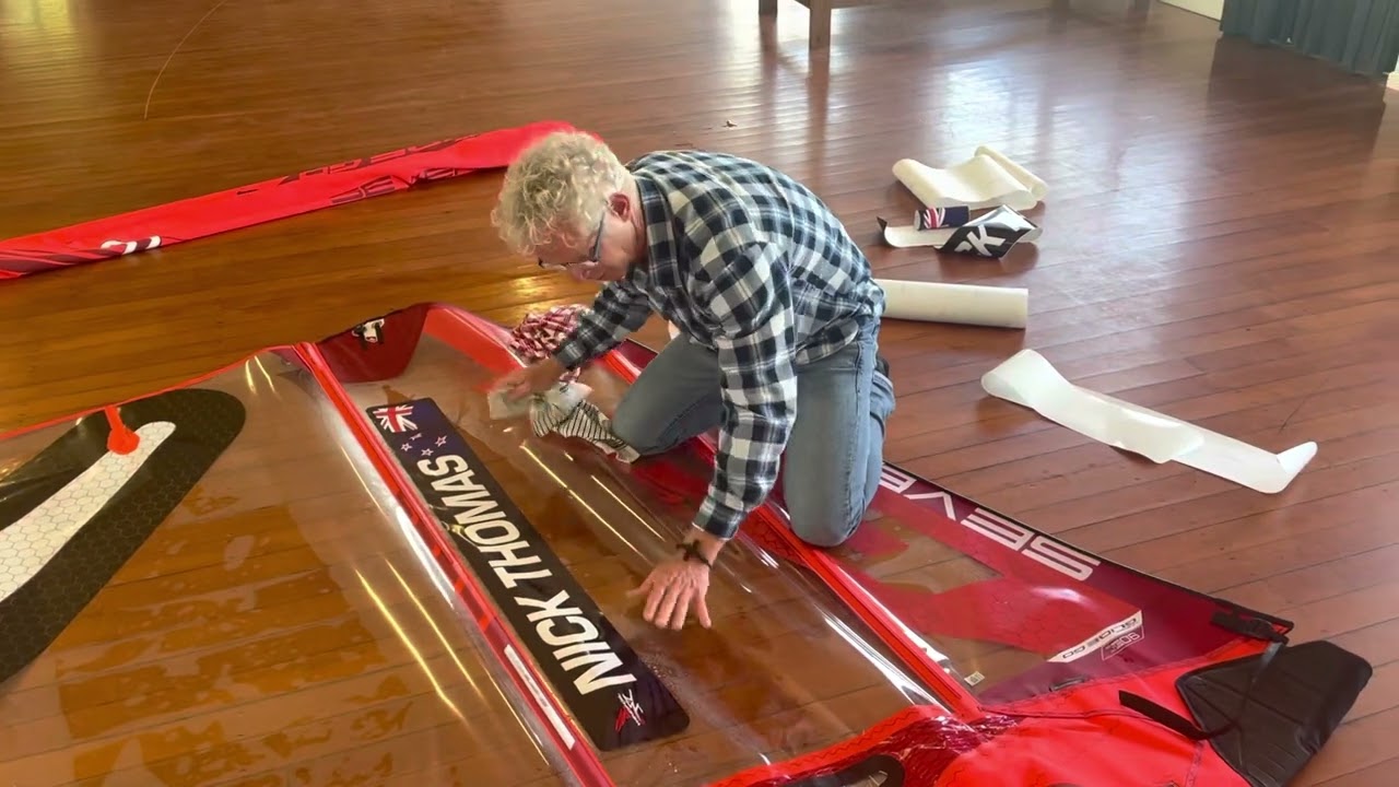 Learn to put your sail numbers onto your sail.