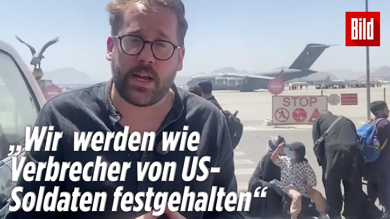 Afghanistan: BILD-Vize Paul Ronzheimer am Flughafen festgesetzt | Viertel nach Acht