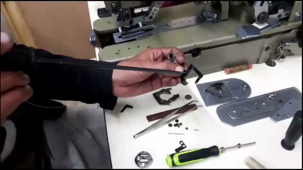 Brother Button Hole machine 814 Knife Adjust/ Brother Kaj Machine Ki Qenchi Kam Nahi Krthi