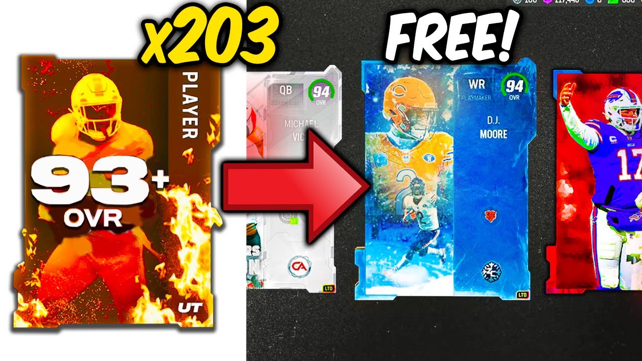 203 FREE Packs Build My Team!