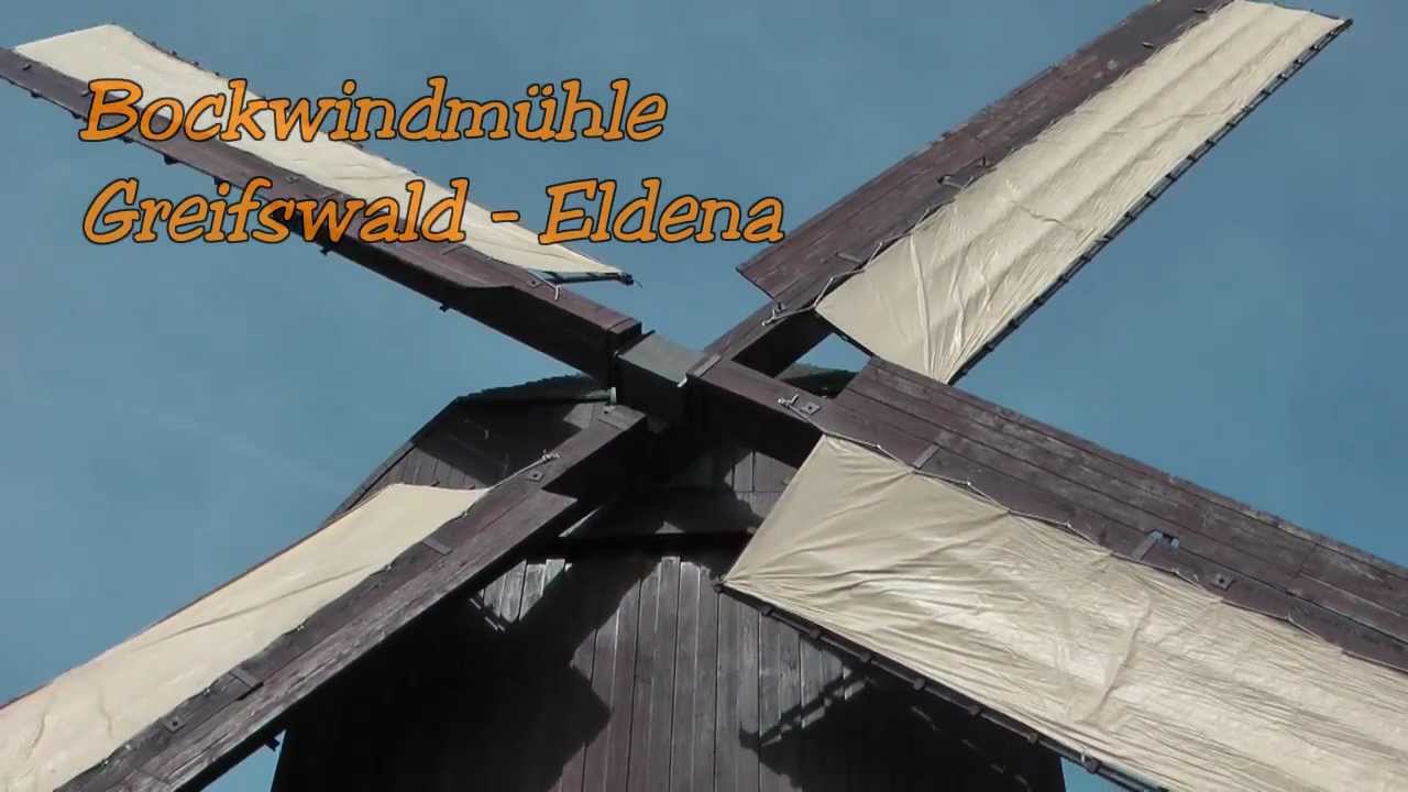 Bockwindmühle in Greifswald Eldena