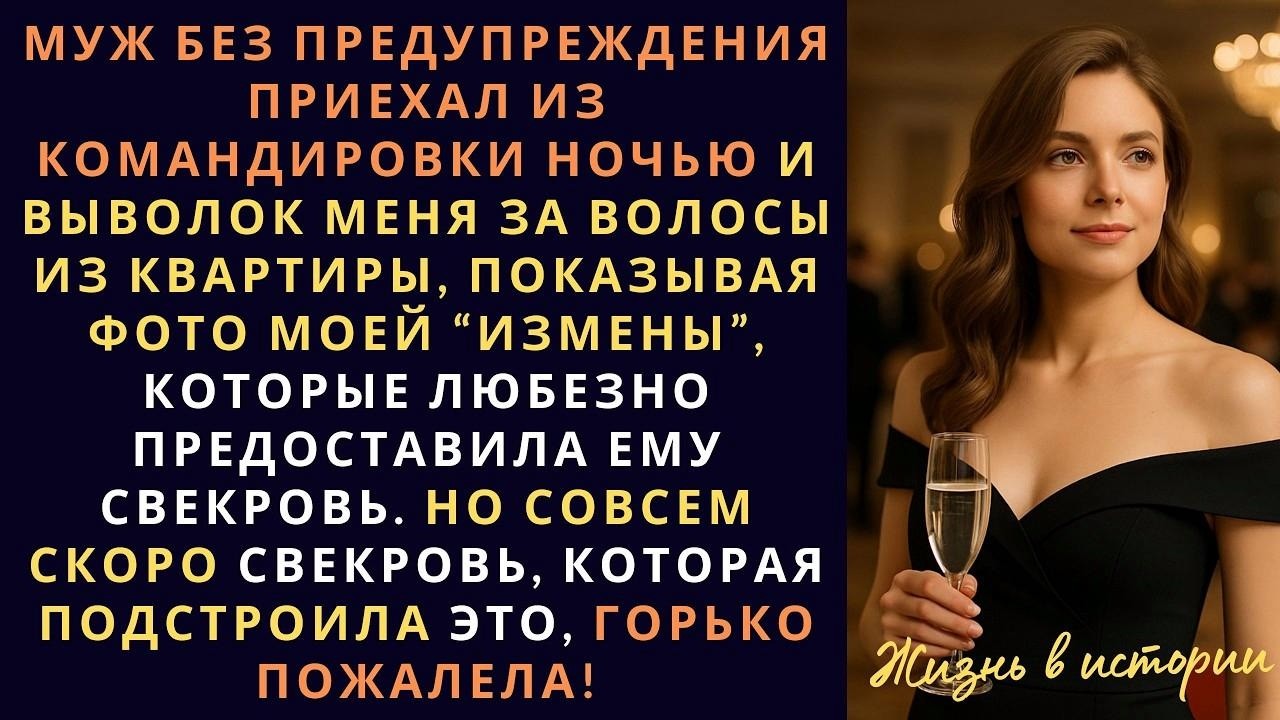 Муж без предупреждения приехал из командировки ночью и вытащил меня из квартиры