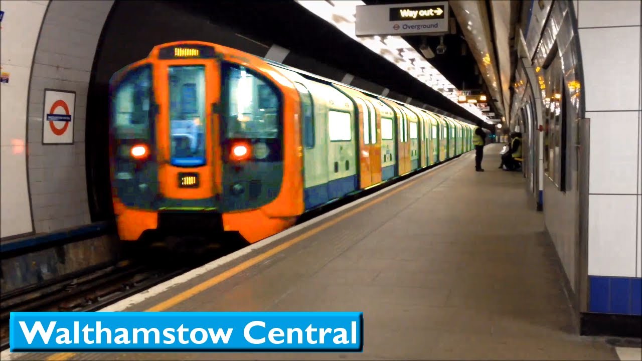 Уолтхэмстоу Центральный | Линия Виктория : Лондонский метрополитен ( 2009 Tube Stock )