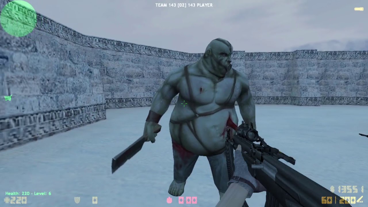 counter strike xtreme v6 zombie scerario fy snow