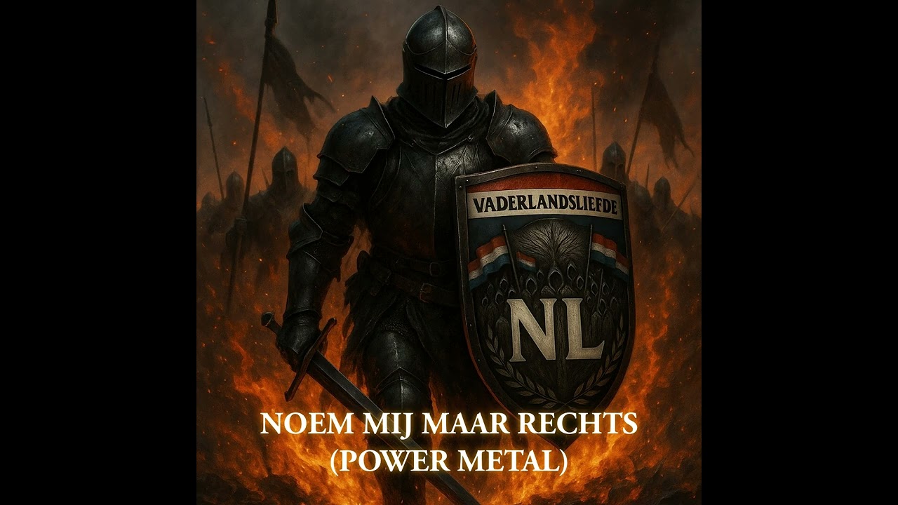 Noem Mij Maar Rechts (Power Metal) - Vaderlandsliefde [OFFICIAL]