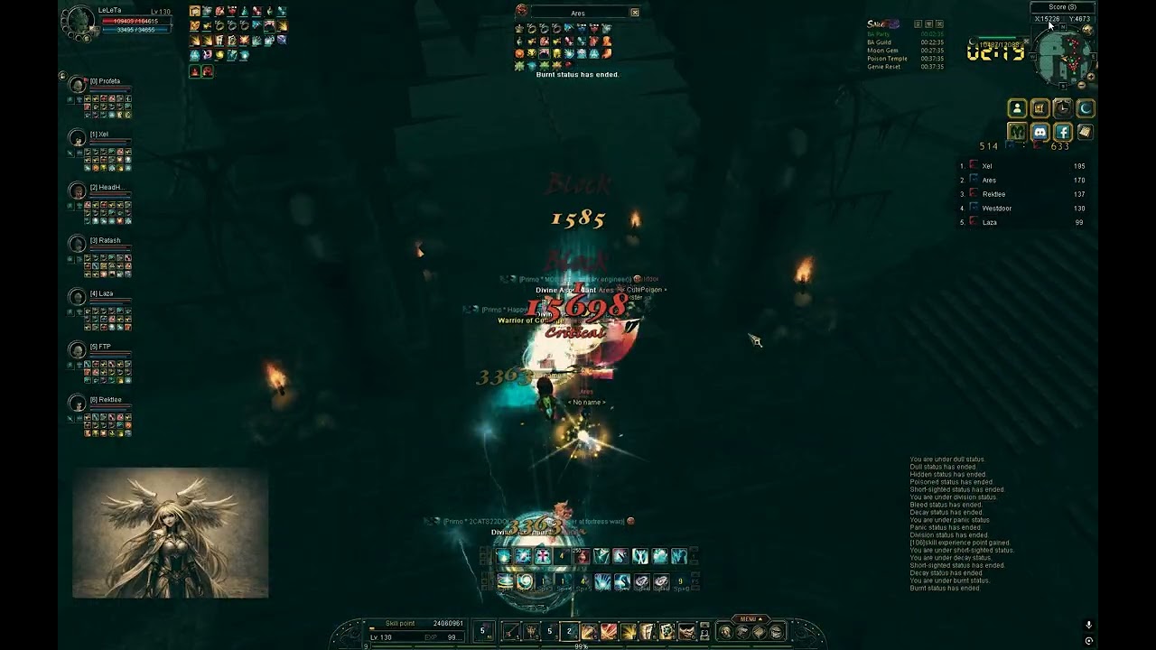 Sailor Arabian Dawn BA Party (Money VS Primo)