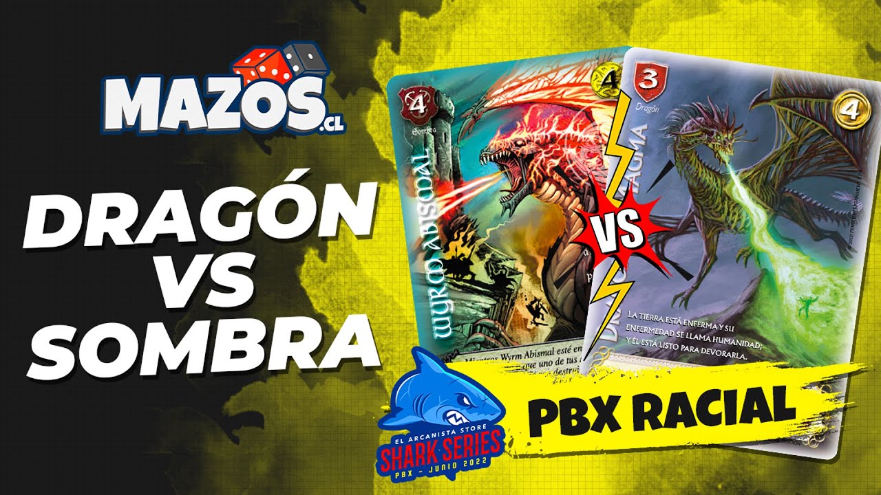 Duelo #28 Sombra vs Dragón - Formato Racial Arcano | Mazos.cl