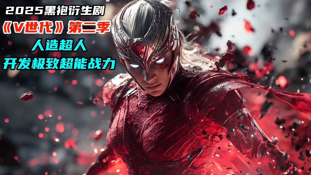 2025最新黑袍衍生劇《V世代》第二季，最強人造超人開發極致超能戰力，操控活人血液，簡直無敵