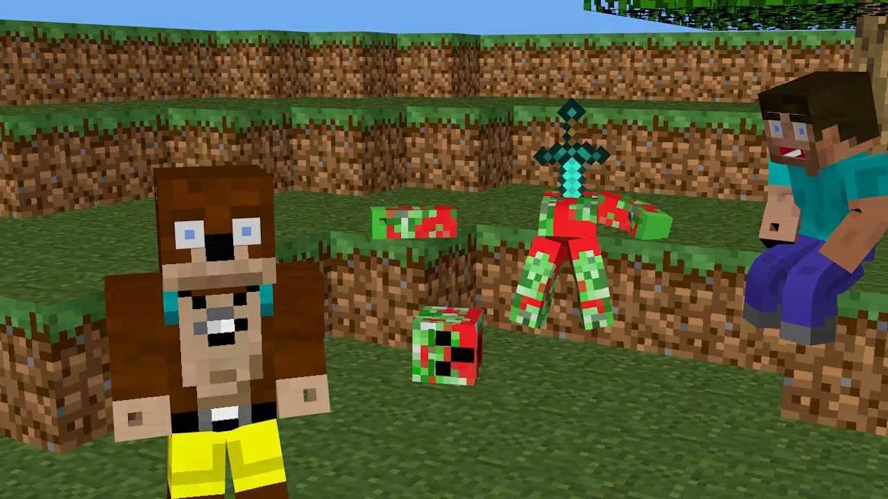 Achievement Hunter Minecraft Animation #0003
