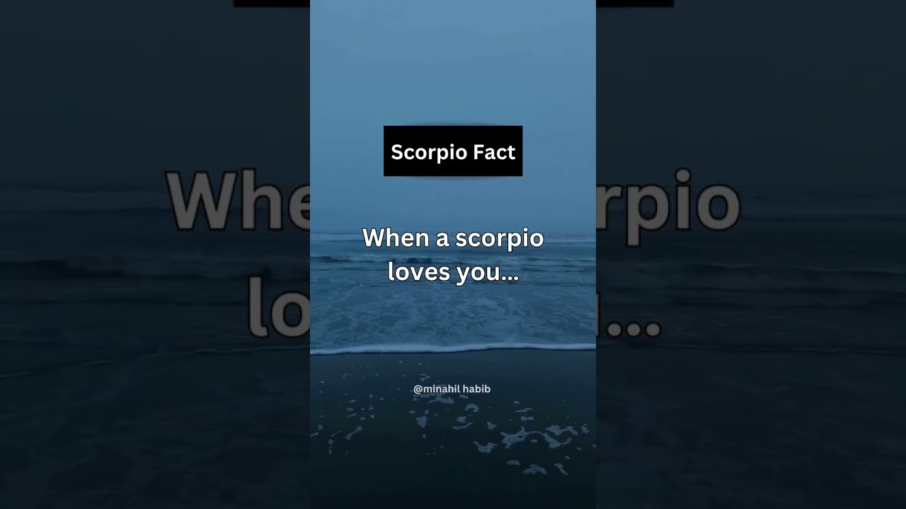 When a scorpio loves you&hellip;🔥🔥💯 #shorts #trending #viral #shortsfeed #youtubeshorts #scorpio #zodiac