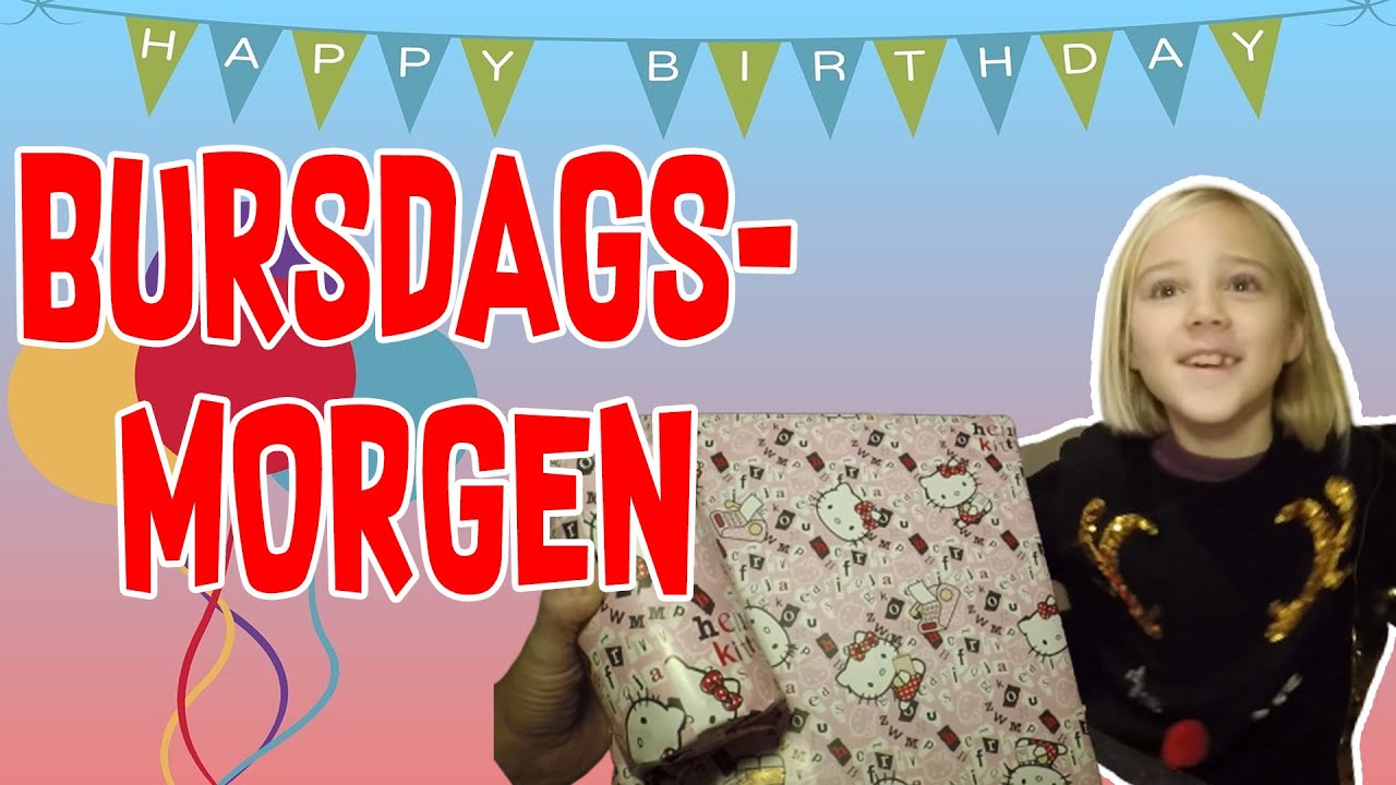 SAGA har bursdag | Det feires med pakker og kake | Bursdagsmorgen